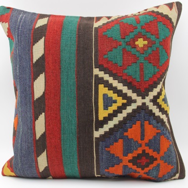 L614 Anatolian Kilim Cushion Cover