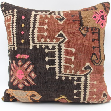 XL413 Anatolian Kilim Kilim Cushion Cover