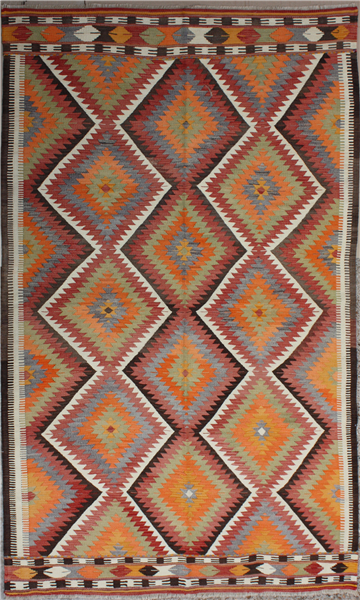 R4674 Anatolian Kilim Rug
