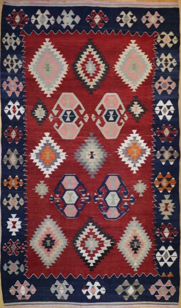 R6843 Anatolian Kilim Rug