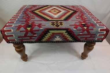 R4535 Anatolian Kilim Stool