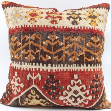 XL403 Antique Anatolian Kilim Pillow Cover