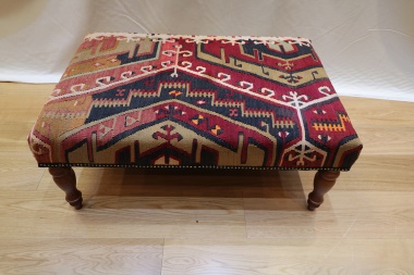 R7450 Antique Kilim Stool Table