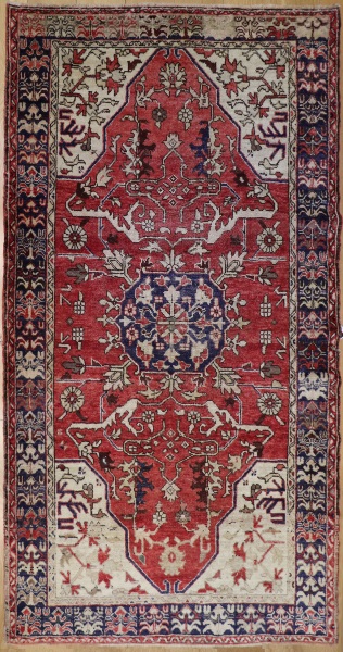R7658 Antique Kula Turkish Carpet