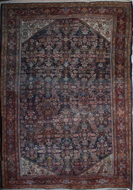 R872 Antique Mahal Persian Carpet
