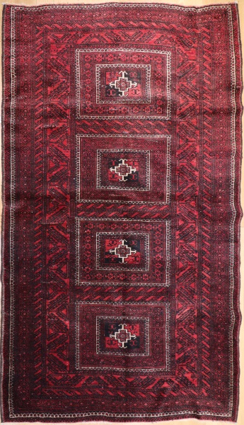 R8123 Antique Persian Belouch Rug