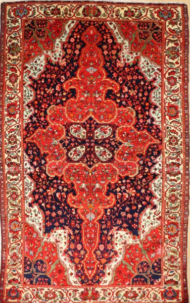 R8783 Antique Persian Bidjar Rug