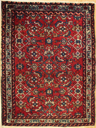 R7555 Antique Persian Malayer Rug