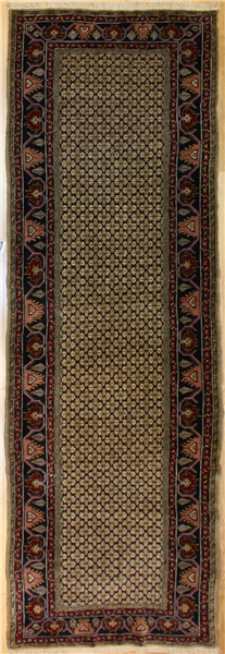Antique Persian Serapi Carpet Runner R7799