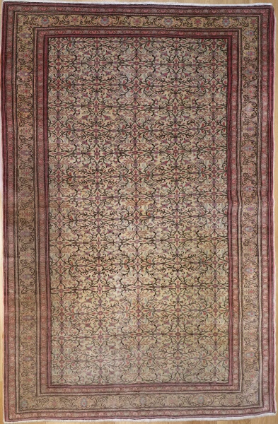 R9393 Antique Turkish Kayseri Carpet