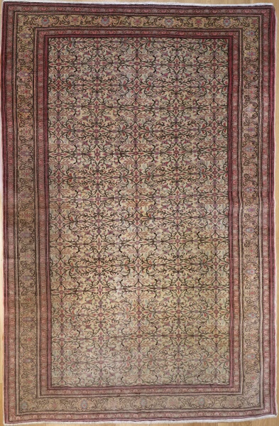 R9393 Antique Turkish Kayseri Carpet