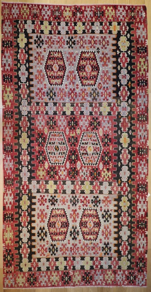 R5476 Antique Turkish Kilim