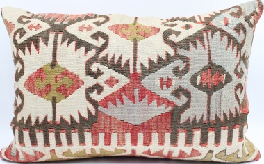 D269 Antique Turkish Kilim Pillow Cover