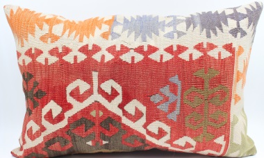 D272 Antique Turkish Kilim Pillow Cover