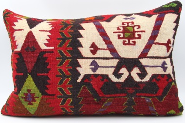 D277 Antique Turkish Kilim Pillow Cover