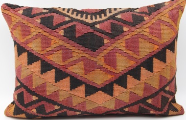 D229 Antique Turkish Kilim Pillow Cover