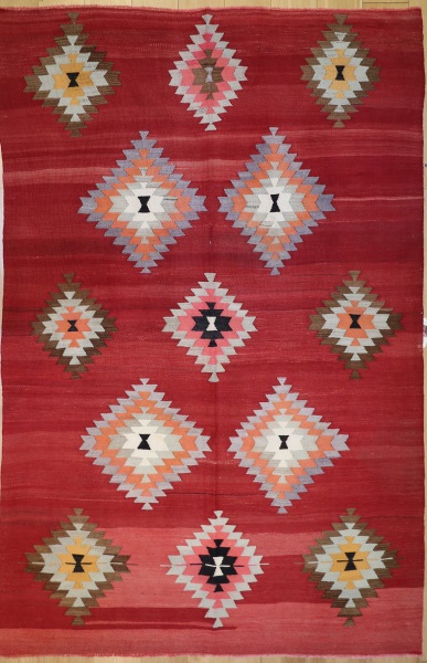 R8911 Antique Turkish Kilim Rugs