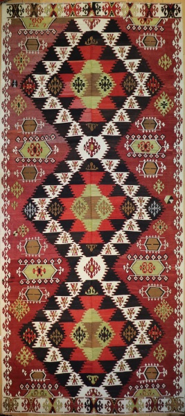 R9133 Antique Turkish Kilim Rugs