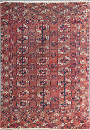 R5135 Antique Yomut Turkmen Rug