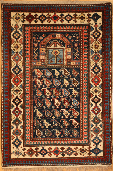 R6059 Armenian Old Erivan Rug