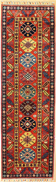 R8112 Beautiful Decorative Kazak Carpet Runner