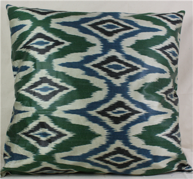 i87 Beautiful Silk Ikat Cushion Covers
