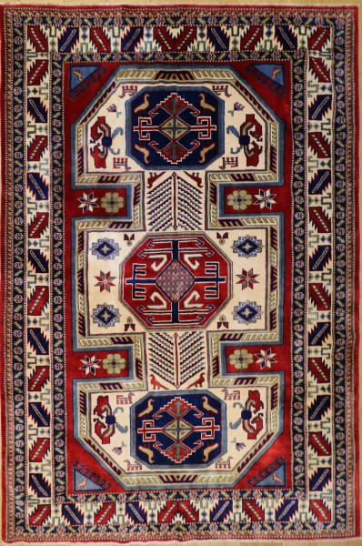 R6731 Caucasian Shirvan Rug
