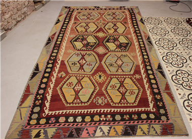 R9182 Flat Weave Turkish Kilim rugs