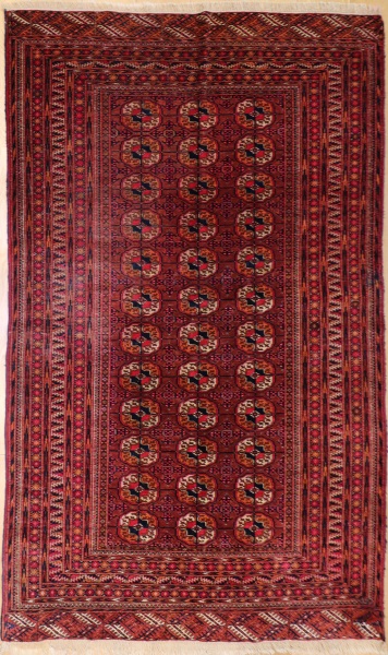 R8615 Hand Woven Antique Tekke Rugs