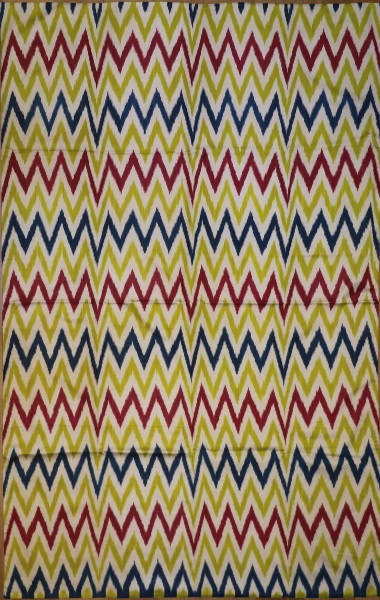 R8324 Hand Woven Silk Ikat Textiles