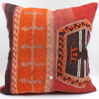 XL405 Handmade Anatolian Kilim Cushion Cover