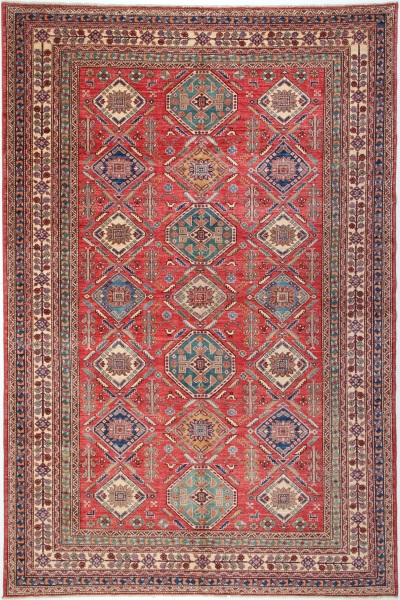 R8116 Handmade Caucasian Kazak Carpets