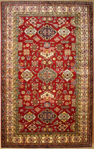 R8838 Handmade Transitional Kazak Rugs