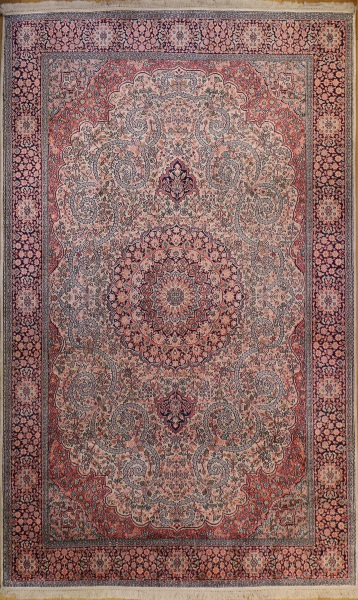 R8627 Indian Kashmir silk Carpets