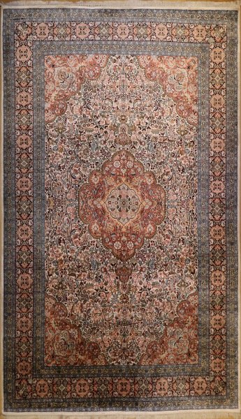 R8628 Indian Kashmir silk Carpets