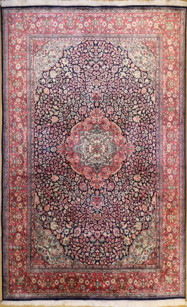 R4103 Indian Silk Kashmir Carpet