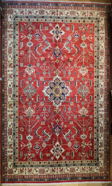 R9336 Large Afghan Kazak Carpet
