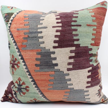 XL154 Large Turkish Kilim Cushion Cover