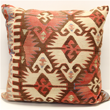 XL346 Large Turkish Kilim Cushion Cover