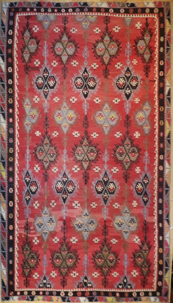 R8031 Large Turkish Sarkisla Kilim Rug