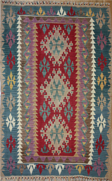 R8242 New Turkish Kilim Rug