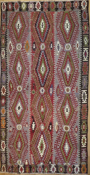 R4597 Old Anatolian Esme Kilim Rug