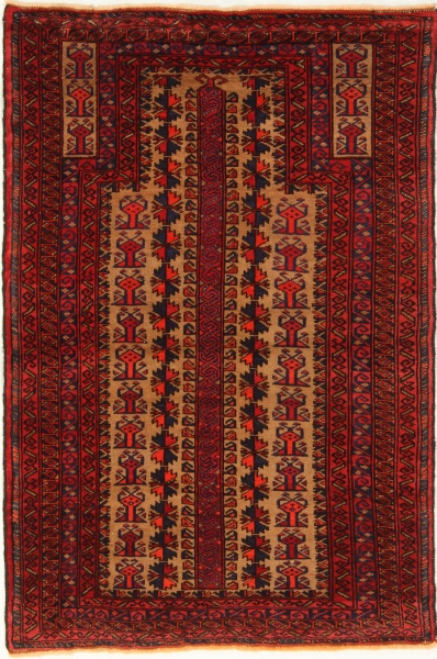 R7754 Old Persian Belouch Carpet