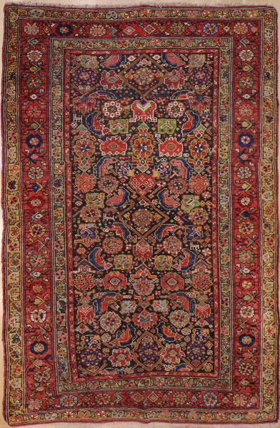 F888 Persian Antique Bijar Carpet
