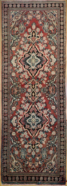 R504 Persian Hamadan Carpet Runner