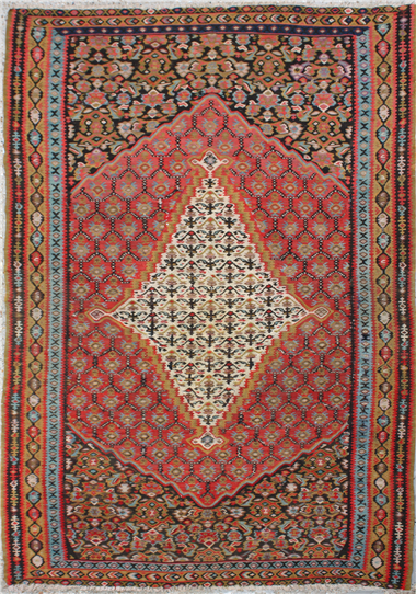 R2955 Persian Senneh Kilim