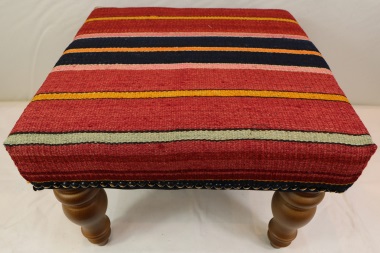 R4720 Rug Store Kilim Footstools