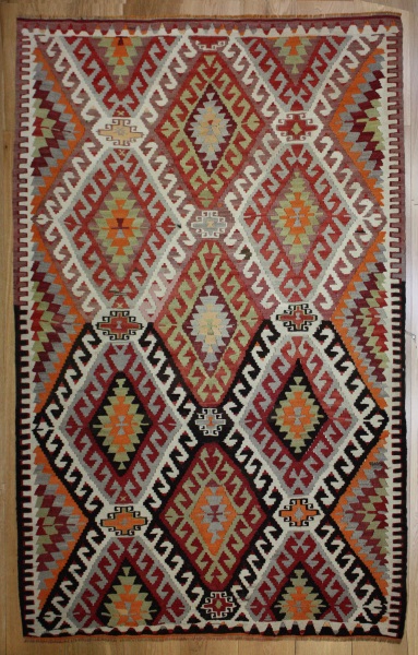 R8189 Rug Store Vintage Turkish Antalya Kilim Rugs