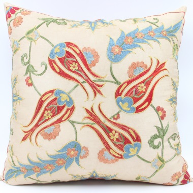 Silk Suzani Cushion Cover