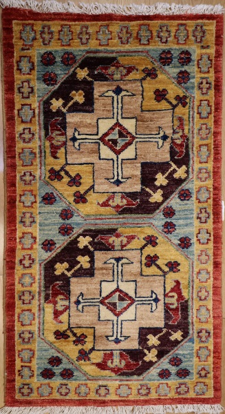 R8656 Traditional Afghan Rug